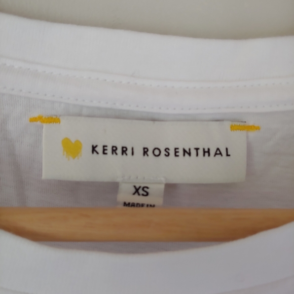 Kerri Rosenthal Suke Imperfect Heart T-Shirt Size X-Small - Picture 12 of 13